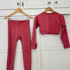 Pink Activewear Set. Size M.